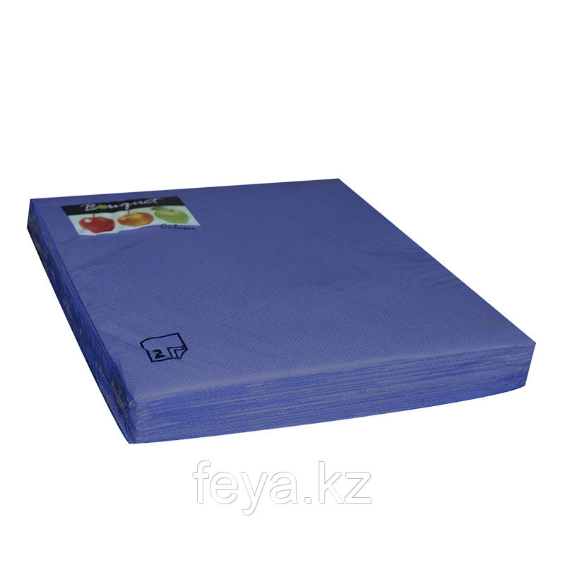 Салфетки сервировочные BOUQUET COLOUR в ассортименте синие - фото 1 - id-p68266090
