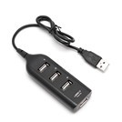 DELUXE DUH4007BK USB Расширитель 4 Порта
