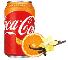 Coca-Cola Orange Vanilla Апельсин - Ванила 355ml США (12шт-упак)