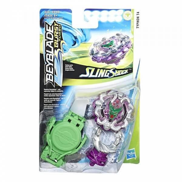Волчок BeyBlade с пусковым устройством – СлингШок Typhon T4 Тайфун