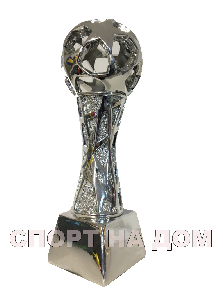 Серебряный футбольный кубок "Звезда"