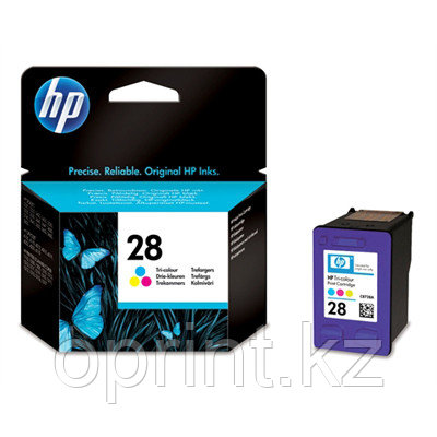 Оригинальный картридж HP 28 цветной