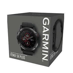 Спортивные часы Garmin Fenix 5x Plus Sapphire Black GPS, фото 2