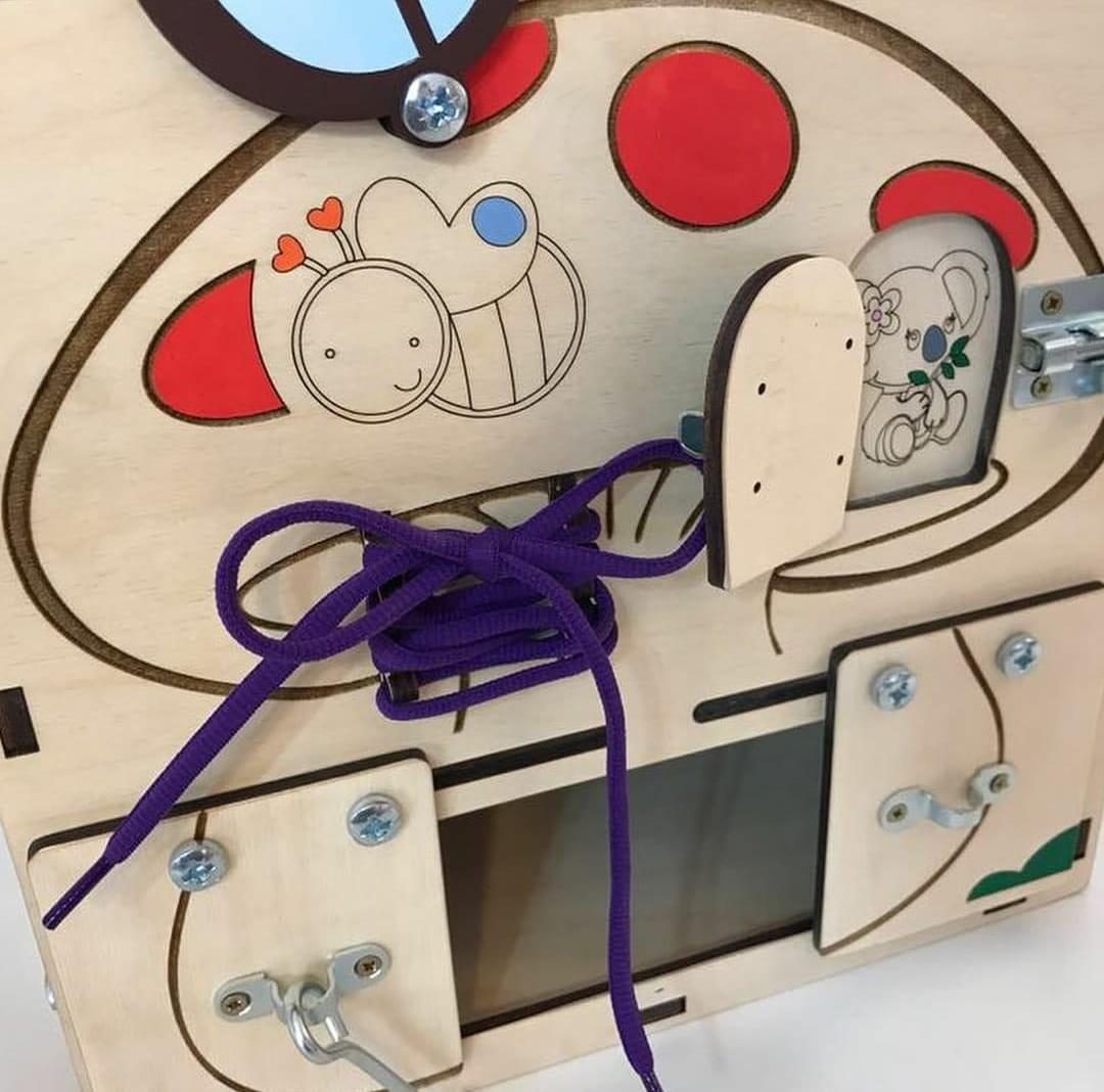 Логический бокс / Бизикуб "Карусель"SMART BOX