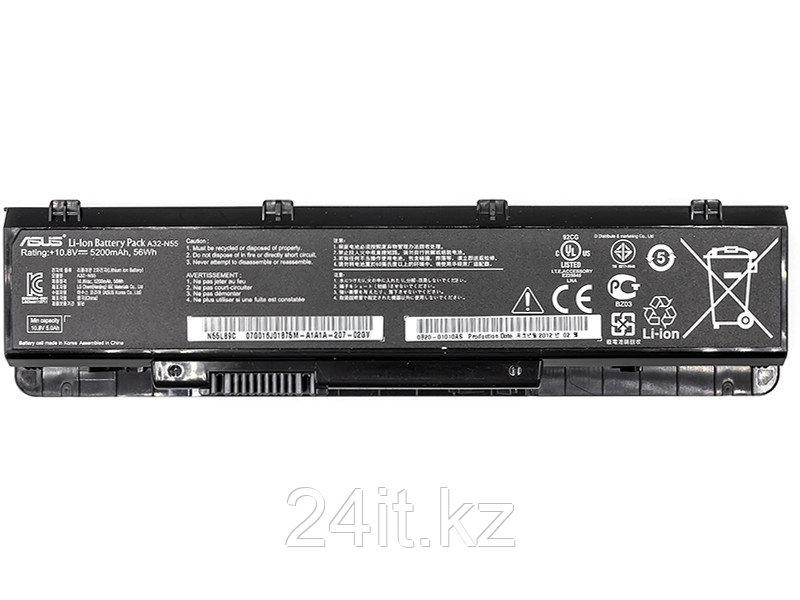 Аккумулятор PowerPlant для ноутбуков ASUS A32-N55 (A32-N55) 11.1V 5200mAh