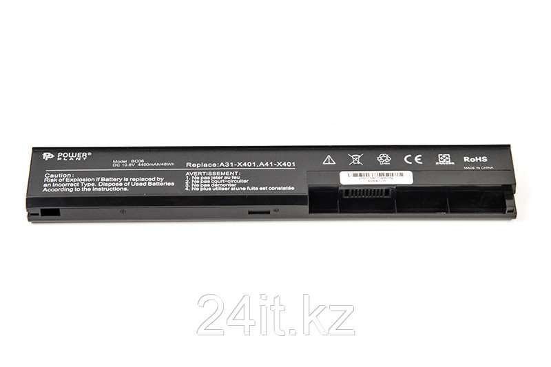 Аккумулятор PowerPlant для ноутбуков ASUS X401 (ASX401LH, A32-X401) 10.8V 4400mAh