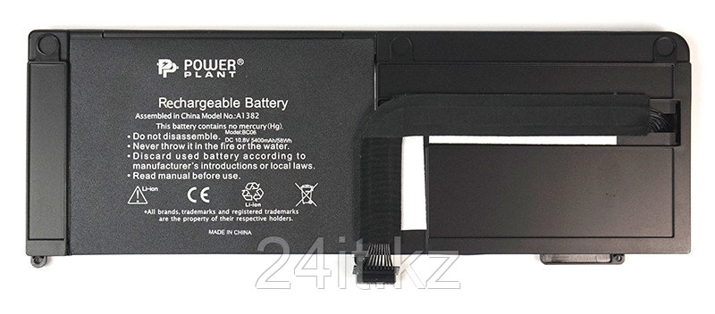 Аккумулятор PowerPlant для ноутбуков APPLE MacBook Pro 15.4" (A1286, A1382) 10.8V 5400mAh