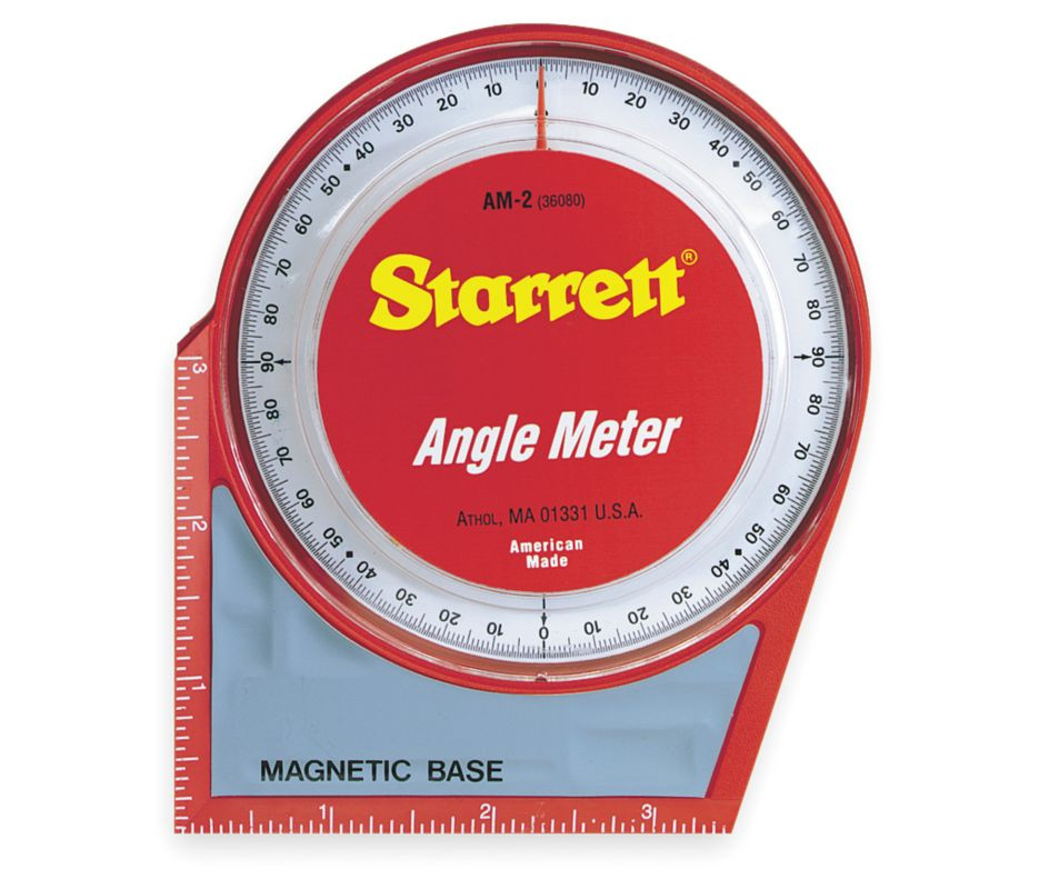 Уклономер Starrett Angle Meter, стрелочный, на магнитном основании