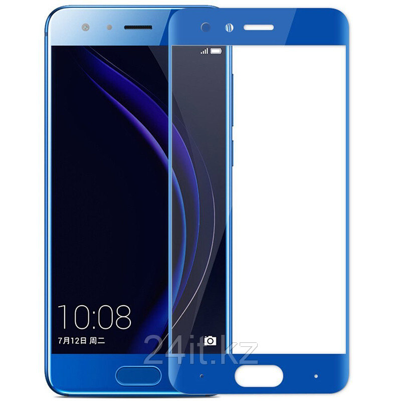 Защитное стекло Full screen PowerPlant для Huawei Honor 9 Blue