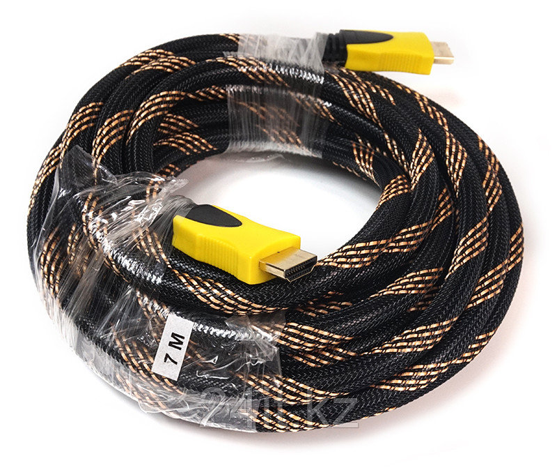 Видeo кабель PowerPlant HDMI - HDMI, 7m, позолоченные коннекторы, 1.3V, Nylon