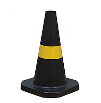 Конус дорожный со светоотражающей лентой 45см и 70 см