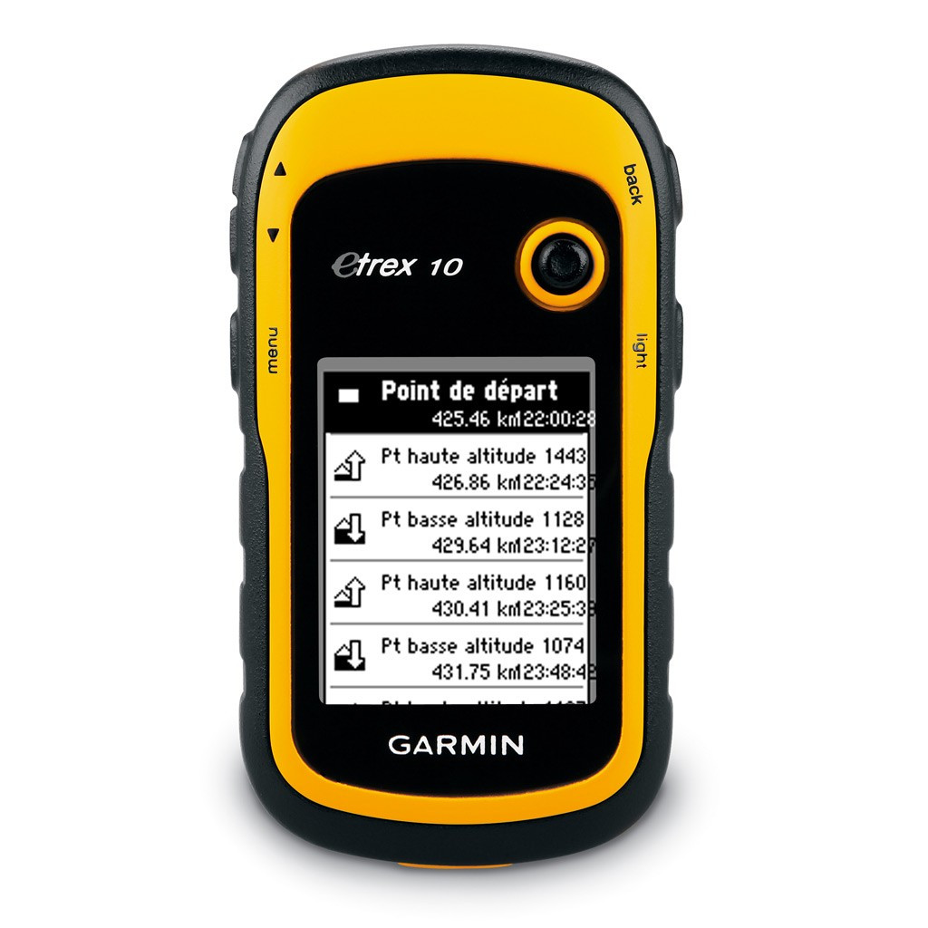 GPS навигатор Garmin eTrex 10 Yellow