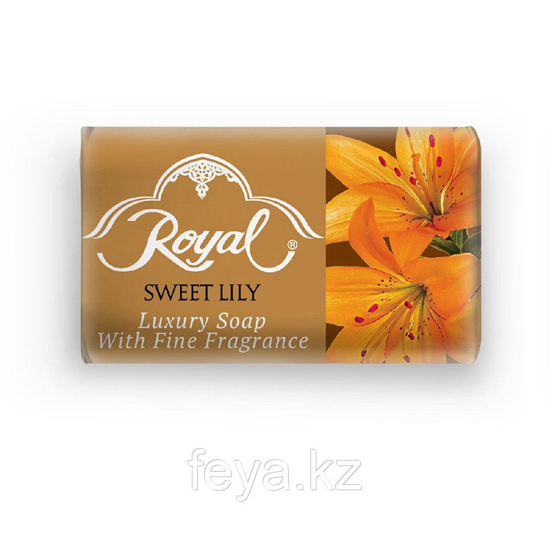 Туалетное мыло Royal ЛИЛИЯ, 125 гр