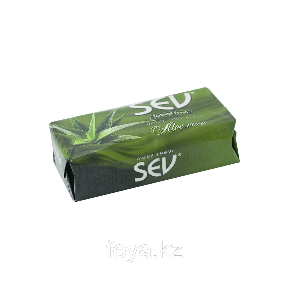 Мыло туалетное SEV Aloe, 150 гр