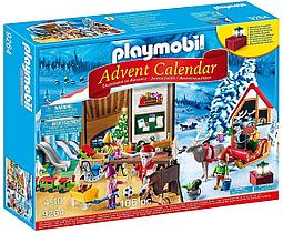 Адвент календарь Playmobil «Санта за работой» Advent Calendar  9264