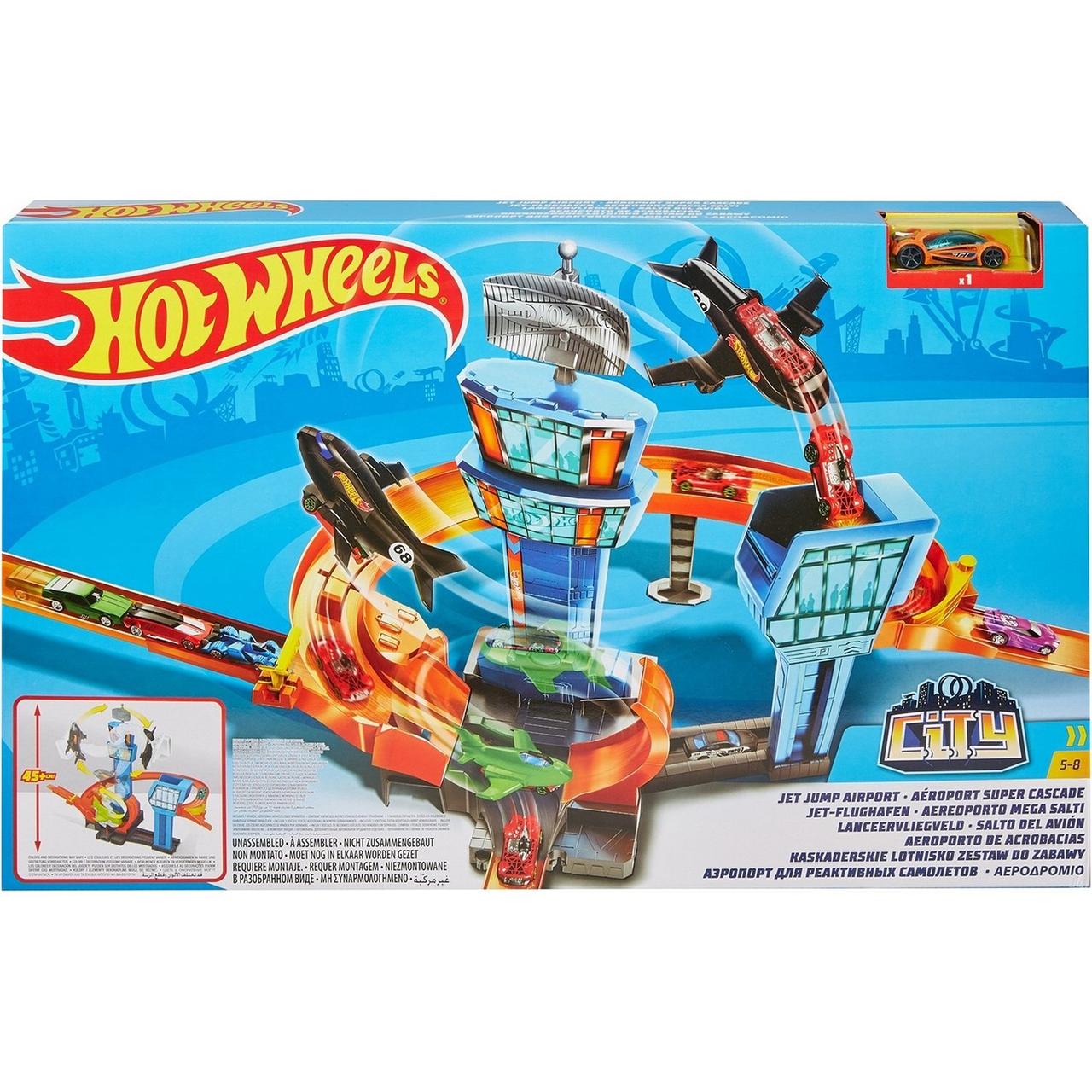 Трек Хот Вилс Сити Аэропорт Hot Wheels GFH90