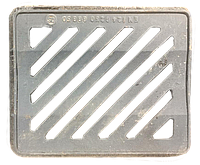 Люк водоприемный легкий (ЛМ) на шарнире, нагрузка 25т., 400/400, Вес 18кг., фото 1