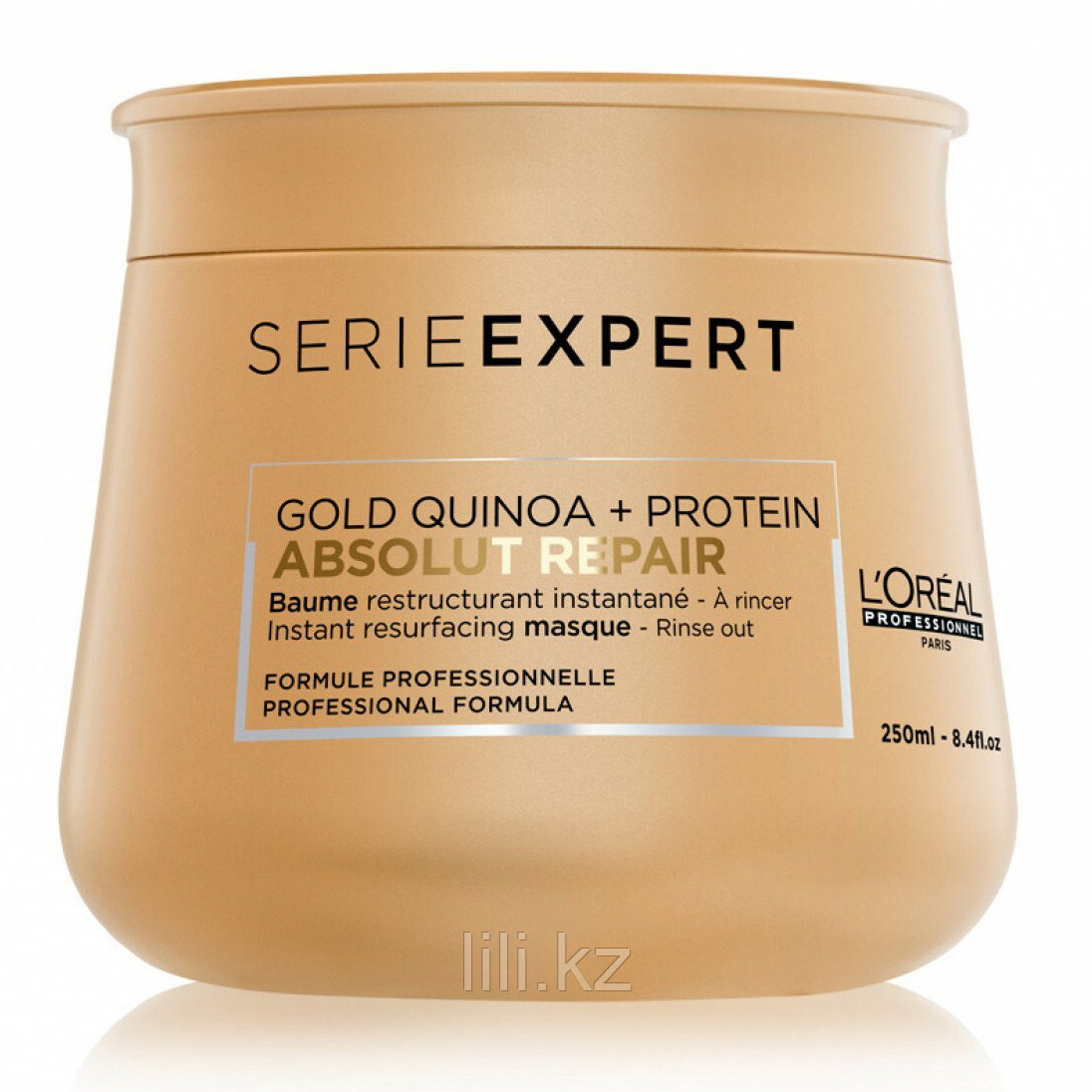 Маска с золотой текстурой для восстановления поврежденных волоc L'Oreal Absolut Repair Gold Masque 250 мл.