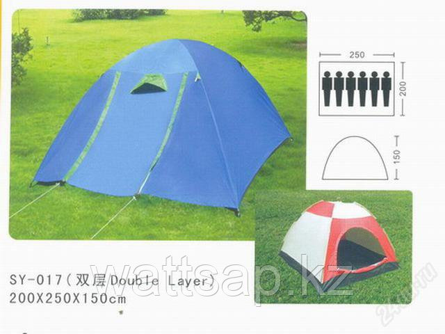 Палатка туристическая шестиместная SY-017 150*220*250