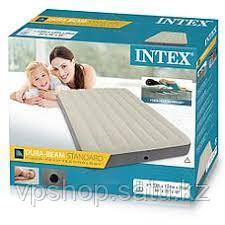 Полутороспальный надувной матрас Intex 64102/64708 Deluxe Single-High Airbed 137x191x25 см