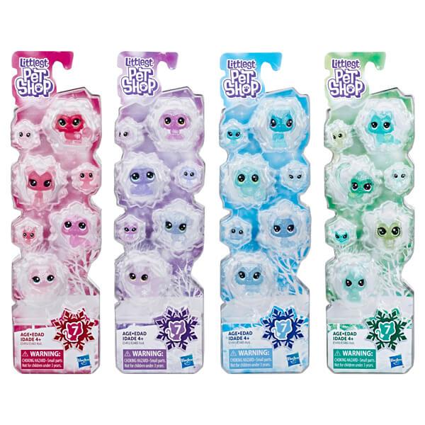 Hasbro Littlest Pet Shop  Игровой набор 7 петов "Холодное царство"