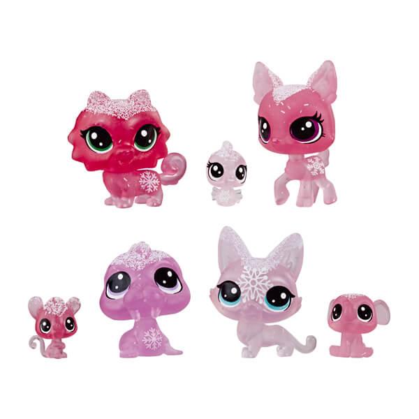 Hasbro Littlest Pet Shop  Игровой набор 7 петов "Холодное царство"