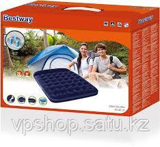 Матрас надувной Pavillo, 203 x 152 x 28 см, с встроенным ножным насосом, 67226 Bestway