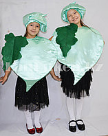 Карнавальный костюм детский овощи и фрукты редька (зеленое яблоко, болгарский перец)