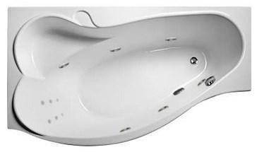 Акриловая гидромассажная ванна Грация 150х940х650 см.(Общий массаж, спина), фото 2