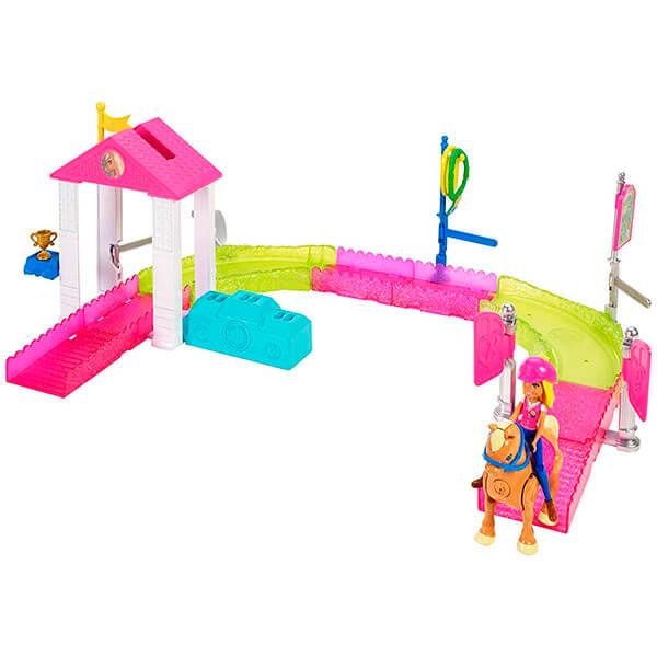 Купить Mattel Barbie Барби В движении Игровой набор "Скачки" по ...