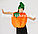 Карнавальный костюм детский овощи и фрукты тыква, мандарин,апельсин., фото 3