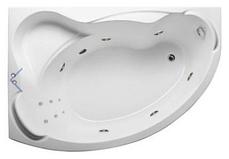 Акриловая гидромассажная ванна Катанья 160х110х63 см.(Общий массаж,спина,ноги,дно), фото 2