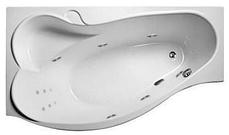 Акриловая гидромассажная ванна Грация 160х950х650 см.(Общий массаж, спина,ноги,дно), фото 2