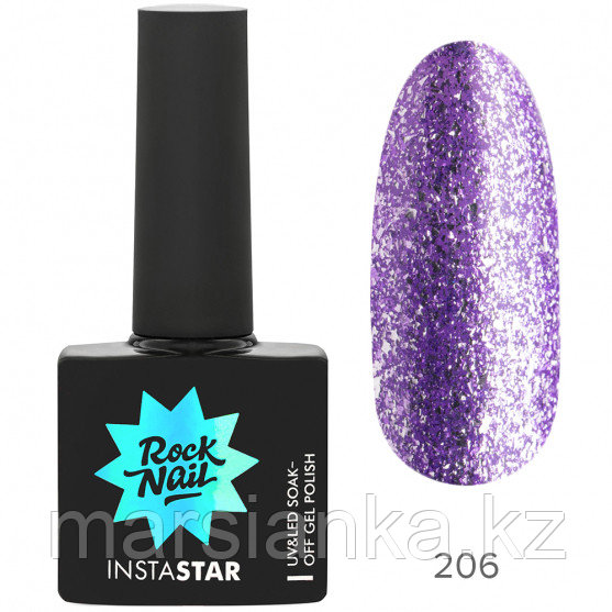 Гель-лак RockNail Insta Star #206 Katy, 10мл