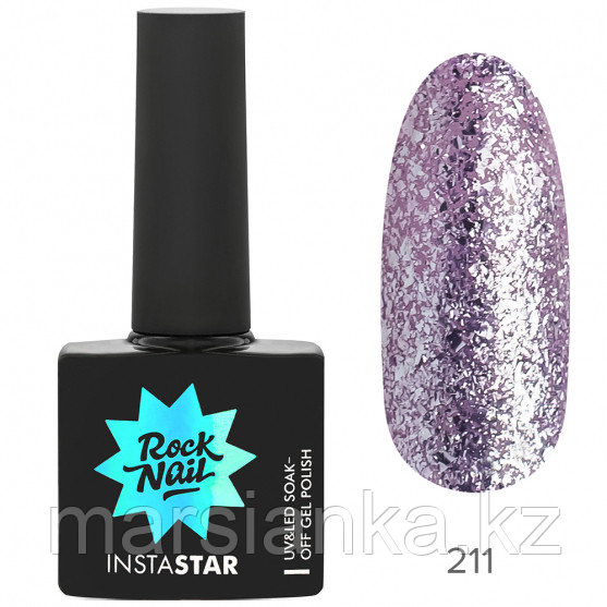 Гель-лак RockNail Insta Star #211 Ariana, 10мл