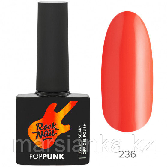Гель-лак RockNail Pop Punk #236 Lovehate, 10мл