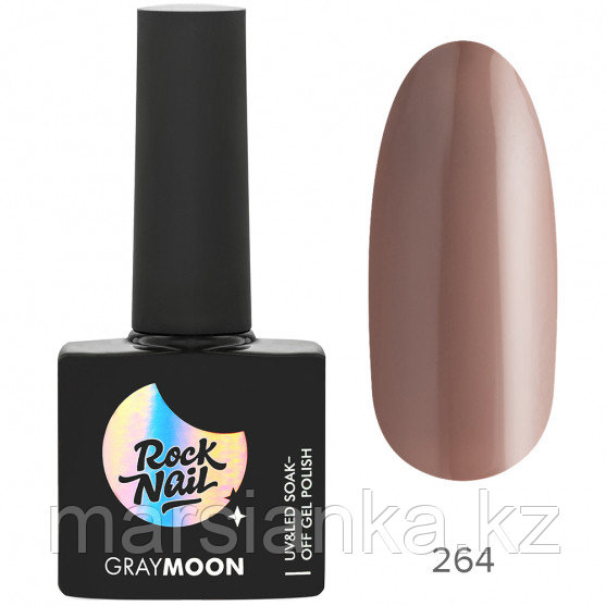 Гель-лак RockNail Gray Moon #264 Stay Cold, 10мл