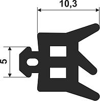 Уплотнитель АР-11 L, для алюминиевого профиля. Алпроф