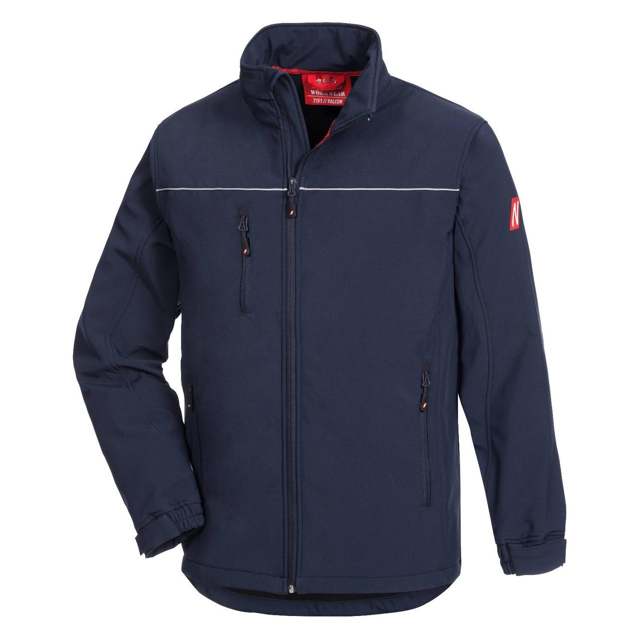NITRAS MOTION TEX LIGHT 7151, куртка софтшелл, темно синий