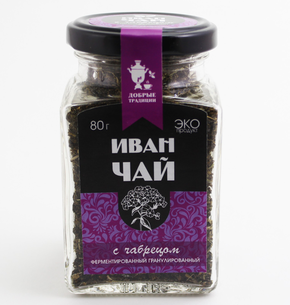 Иван-чай гран.с чабрецом,банка, 80 г