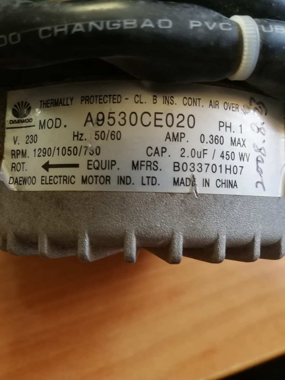 A9530CE020 B033701H07