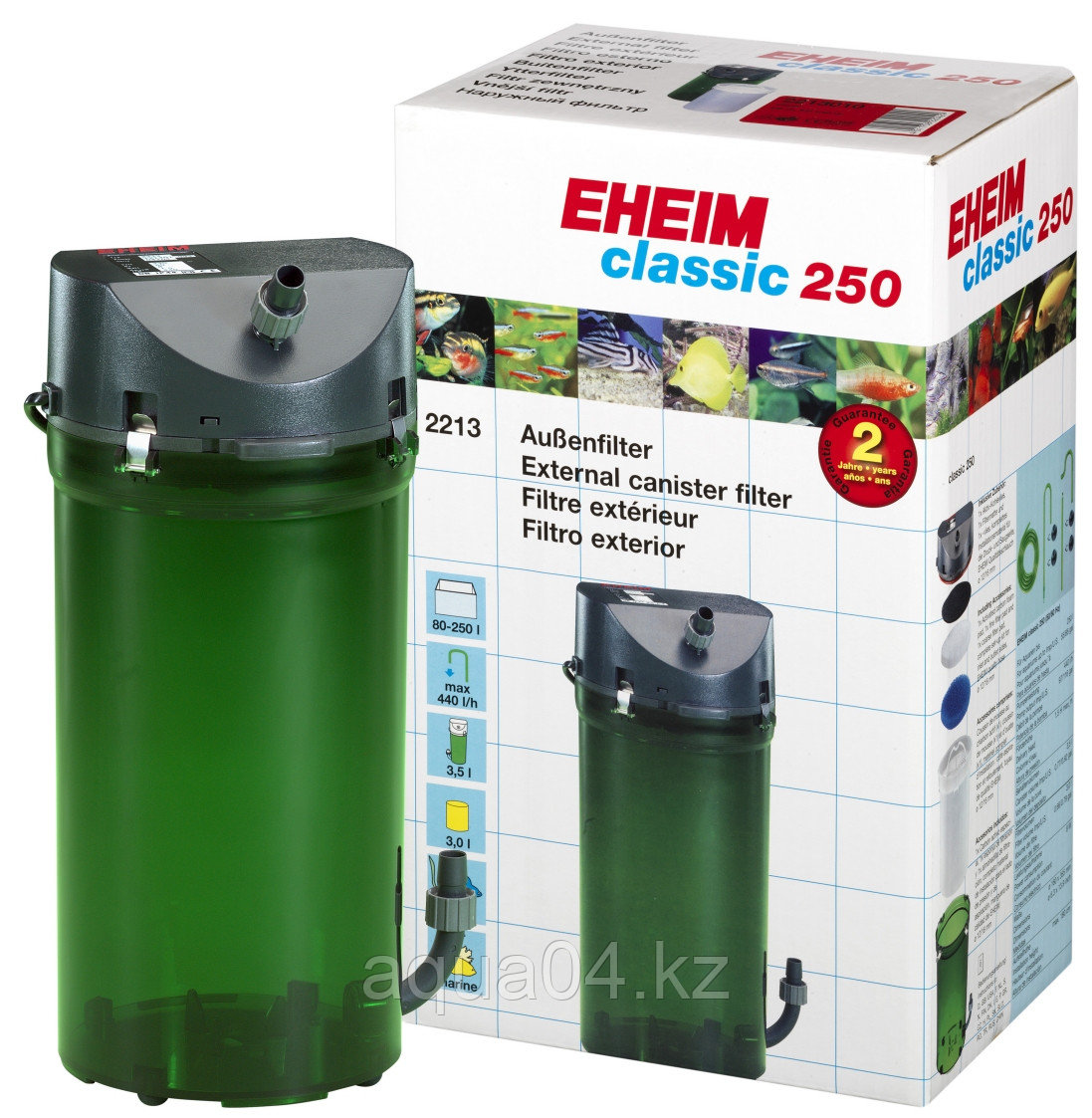 EHEIM classic 2213 Фильтр внешний (440 л\ч)