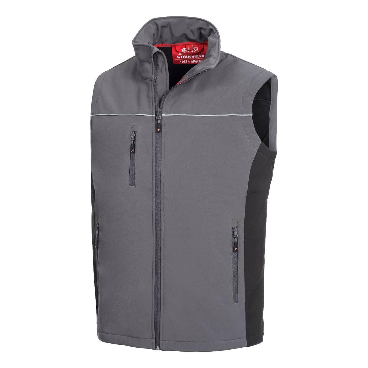 NITRAS MOTION TEX LIGHT 7162, жилет софтшелл, серый