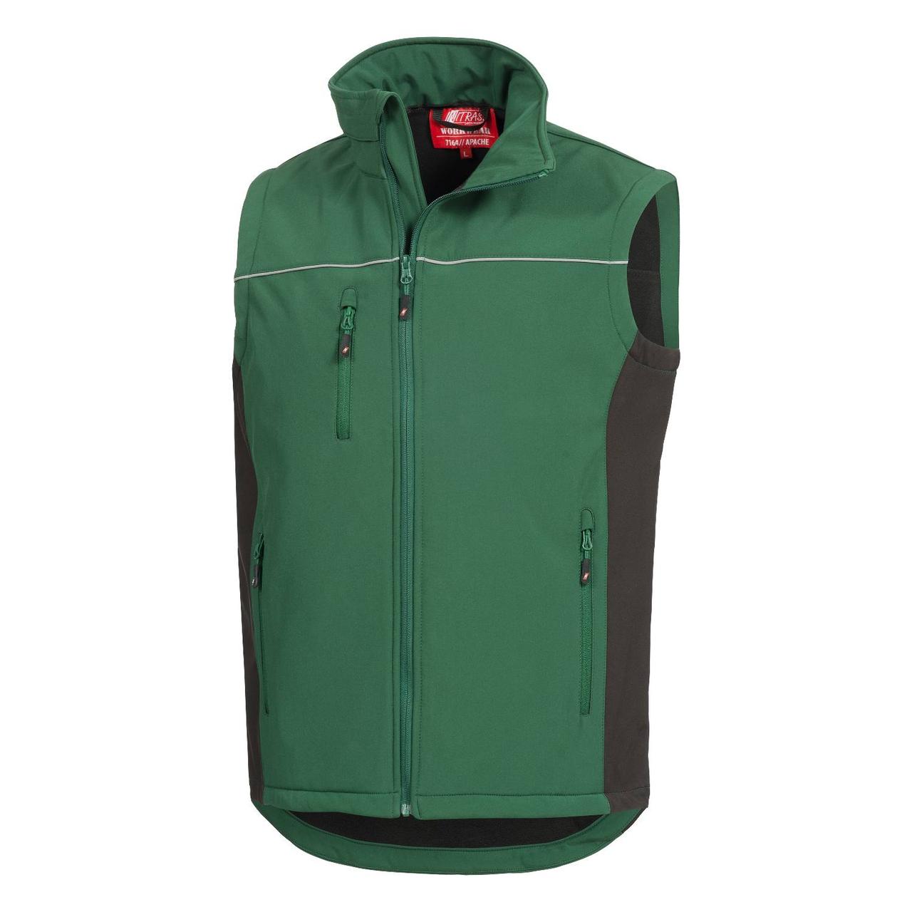 NITRAS MOTION TEX LIGHT 7164, жилет софтшелл, зеленый