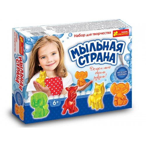 Набор для творчества: Мыльная страна "Веселый зоопарк"