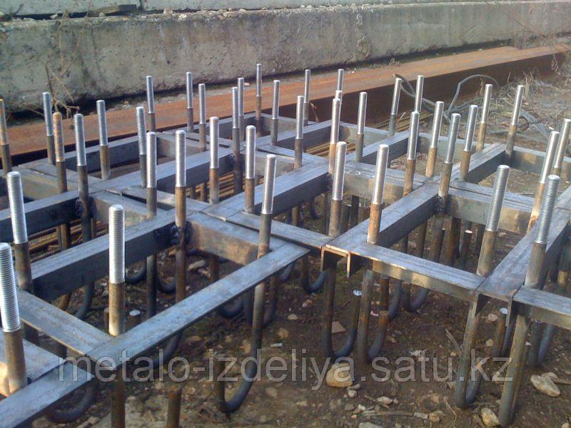 Скобы стальные для крепления элементов колодцев канализационных, водопроводных и газопроводных сетей