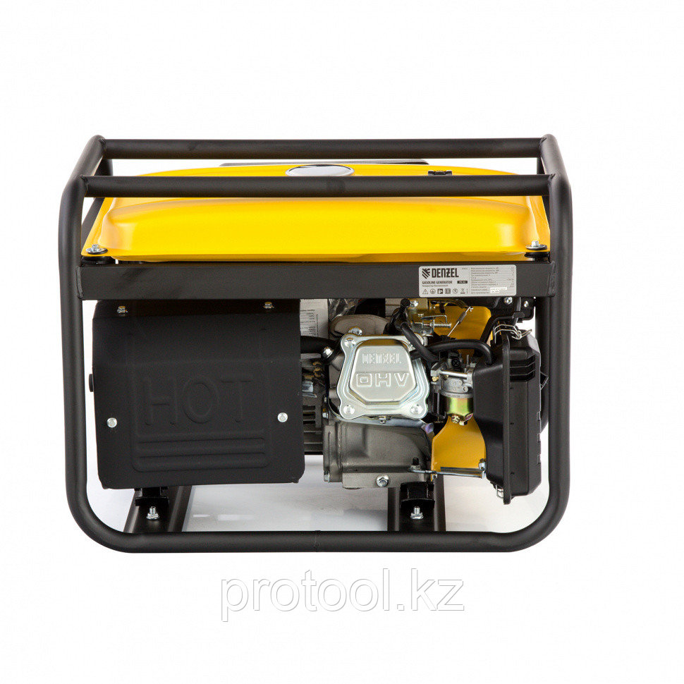 Генератор бензиновый PS 33, 3,3 кВт, 230В, 15л, ручной стартер// Denzel - фото 10 - id-p68367048