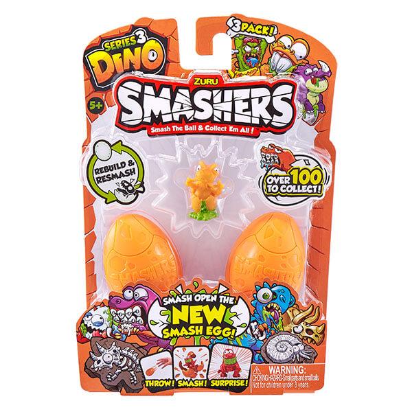 Zuru Smashers Smashers Дино-сюрприз в яйце, 3 шт