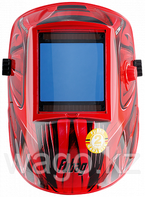 FUBAG, маска сварщика "Хамелеон", ULTIMA 5-13 Panoramic Red, зона обзора 100 мм х 93 мм, фото 2