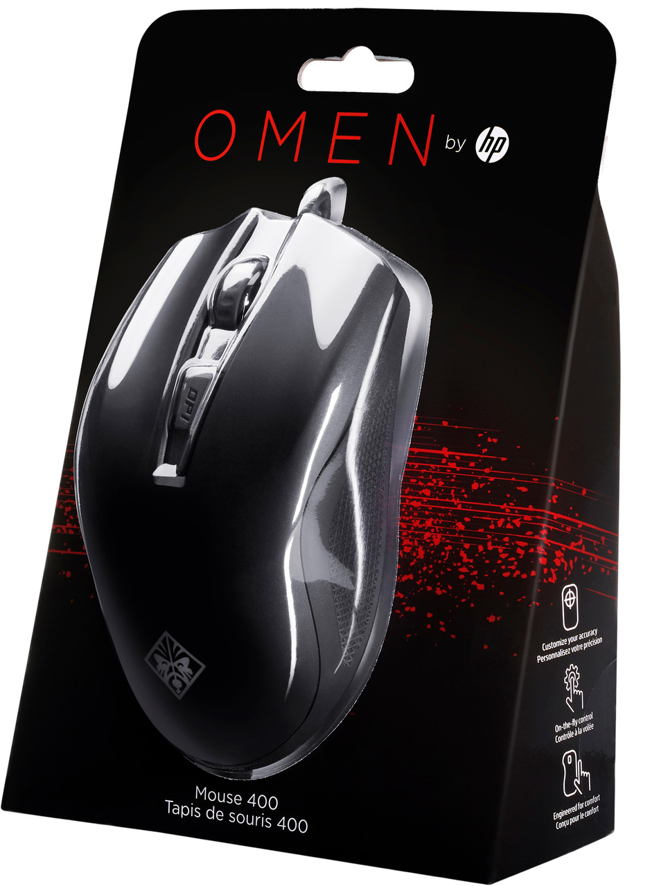 Игровая мышь HP Omen 400, Black, USB - фото 5 - id-p68369106